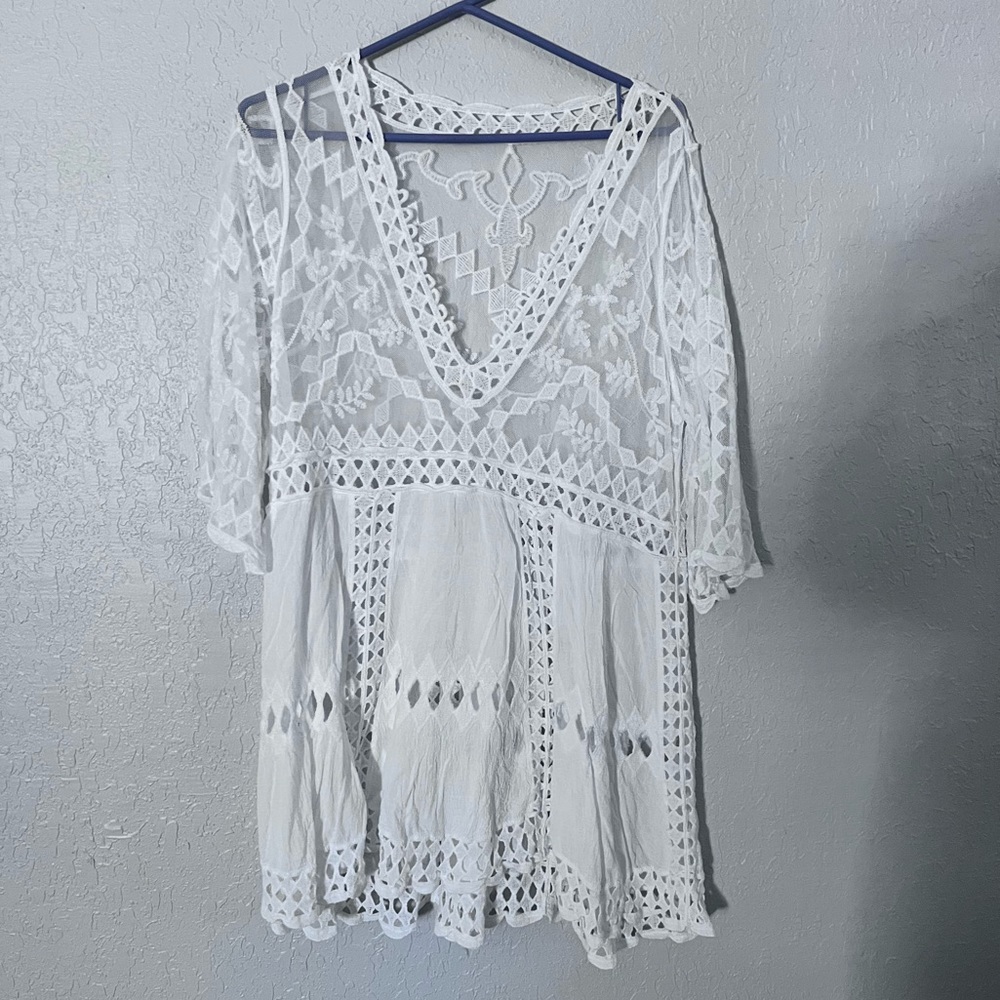 Bohemian beach cover up